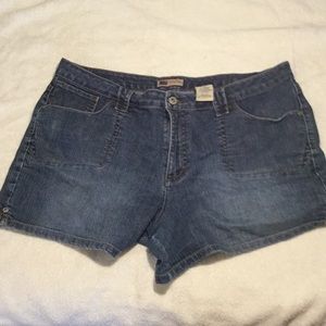 Faded Glory Stretch- Denim Shorts